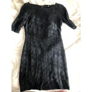Black banana republic dress